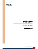 Aaeon FWS-7360 User Manual preview