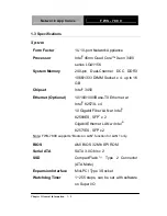 Preview for 12 page of Aaeon FWS-7800 Manual