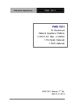 Aaeon FWS-7811 Manual preview