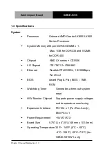 Preview for 12 page of Aaeon GENE-5315-A13 Manual