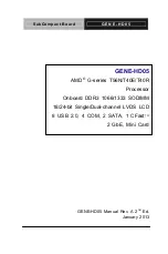 Aaeon GENE-HD05 Manual preview