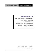 Preview for 1 page of Aaeon GENE-LN05 Manual