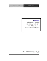 Aaeon HSB-800I User Manual предпросмотр