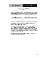 Preview for 2 page of Aaeon PFM-540I User Manual