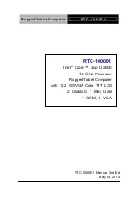 Aaeon RTC-1000D1 Manual preview