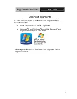 Preview for 3 page of Aaeon RTC-700T User Manual