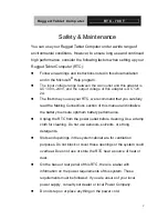 Preview for 6 page of Aaeon RTC-700T User Manual