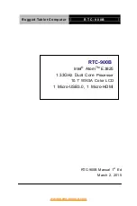 Aaeon RTC-900B Manual предпросмотр