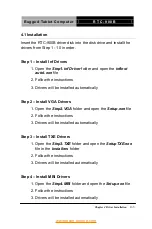 Предварительный просмотр 39 страницы Aaeon RTC-900B Manual