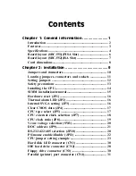 Preview for 5 page of Aaeon SBC-551 Manual