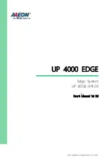 Preview for 1 page of Aaeon UP 400 EDGE User Manual