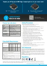 Предварительный просмотр 2 страницы Aaeon UP Squared 6000 Edge Computing Kit Quick Start Manual