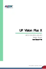 Предварительный просмотр 1 страницы Aaeon UP Vision Plus X User Manual