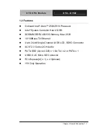 Preview for 9 page of Aaeon XTX-U15B User Manual