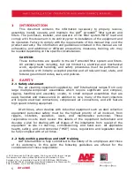 Preview for 5 page of AAF ArrestAll AR 1-3 BV Installation, Operation And Maintenance Manual