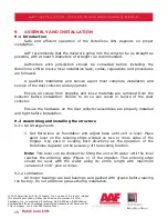 Preview for 15 page of AAF RotoClone LVN Installation, Operation And Maintenance Manual