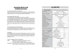 Preview for 6 page of AAFIRST AA3300 Operating Instructions Manual