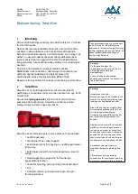 Preview for 12 page of AAK Safety Smartline Instructions For Use Manual