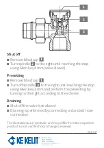 Предварительный просмотр 2 страницы Aalberts industries KE KELIT simplex M Instruction Manual