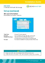 Предварительный просмотр 9 страницы AAMP Global Echomaster DVR-20M User Manual