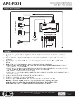 Preview for 2 page of AAMP Global PAC AmpPRO AP4-FD31 Manual