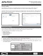 Preview for 9 page of AAMP Global PAC AmpPRO AP4-FD31 Manual