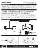 AAMP Global PAC AP4-CH21 Manual preview