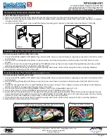 Preview for 8 page of AAMP Global PAC RadioPRO RPK5-GM4101 Manual