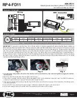 Предварительный просмотр 2 страницы AAMP Global PAC RP4-FD11 Instructions Manual