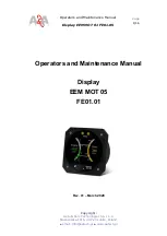 Preview for 1 page of A&A Tech EEM FE01.01 Operator And  Maintenance Manual