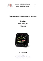 Preview for 1 page of A&A Tech EEM MOT 01 FE01.07 Operator And  Maintenance Manual