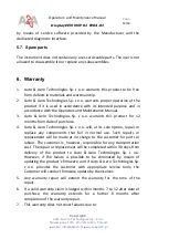 Preview for 14 page of A&A Tech EEM MOT 01 FE04.01 Operator And  Maintenance Manual