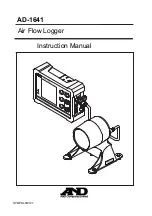 Preview for 1 page of A&D AD-1641 Instruction Manual