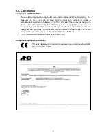 Предварительный просмотр 7 страницы A&D AD-4212C-300 Instruction Manual