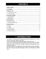 Предварительный просмотр 2 страницы A&D AD-8125 Instruction Manual