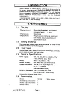 Предварительный просмотр 4 страницы A&D AD-8917 Instruction Manual