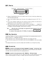 Предварительный просмотр 7 страницы A&D AD-8922 Instruction Manual