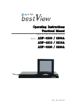 A&D bestView ADF-3200A Operating Instructions (Functional Manual) предпросмотр