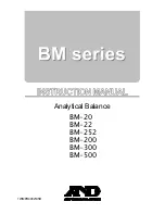 A&D BM-20 Manual preview
