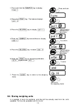 Предварительный просмотр 20 страницы A&D EK-1200i Instruction Manual