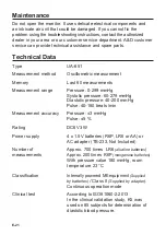 Предварительный просмотр 22 страницы A&D ESSENTIAL UA-651 Instruction Manual