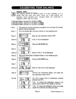 Предварительный просмотр 7 страницы A&D FA-2000 Instruction Manual