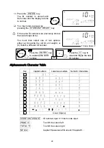 Предварительный просмотр 26 страницы A&D FC-1000i Instruction Manual