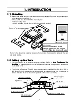 Preview for 5 page of A&D FC-10Ki Instruction Manual