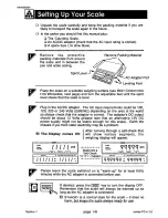 Предварительный просмотр 7 страницы A&D FC-500 Instruction Manual