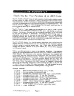 Preview for 3 page of A&D FV-150KA1 Instruction Manual