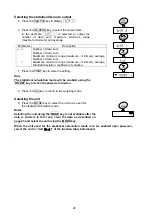 Предварительный просмотр 27 страницы A&D FX-iWP Series Instruction Manual