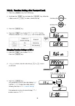 Preview for 46 page of A&D GC Series Instruction Manual