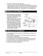 Предварительный просмотр 9 страницы A&D HF-8000 Instruction Manual