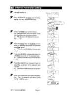 Предварительный просмотр 9 страницы A&D HF series Instruction Manual